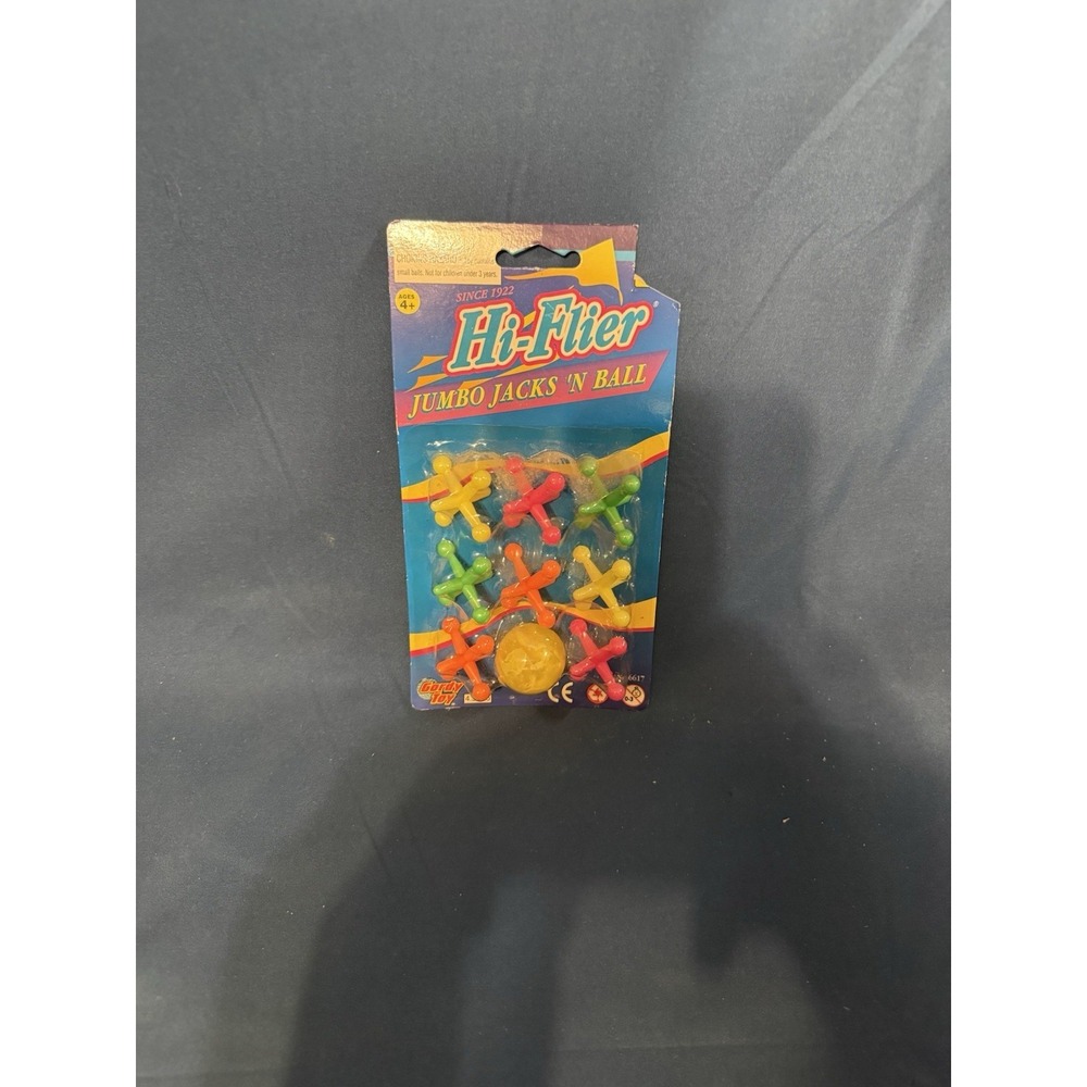 VTG 1990s Gordy Toys Hi-Flier‎ Jumbo Jacks & Ball Game Factory Sealed NOS